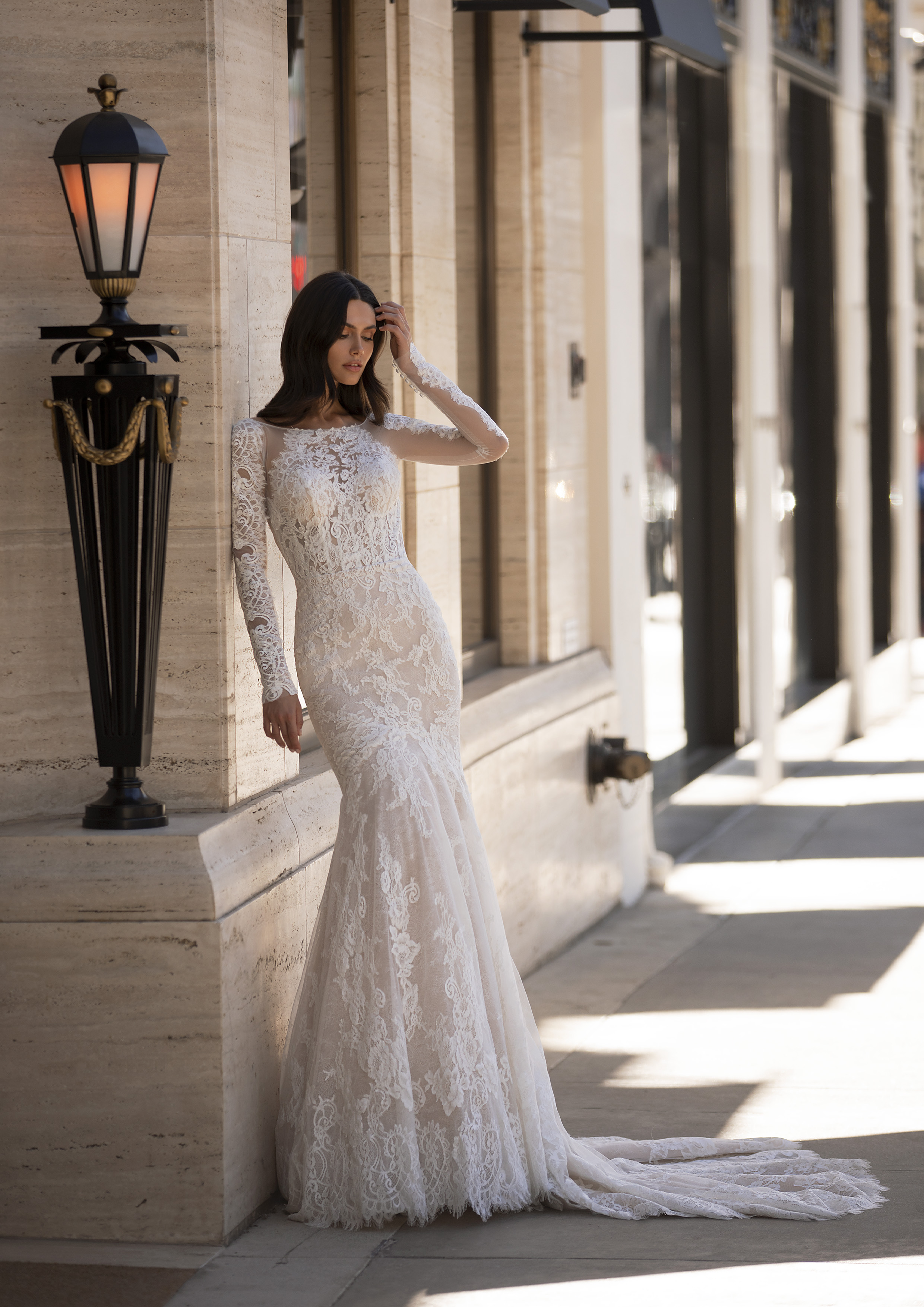 Vestido de noiva modelo Cannon da coleção Pronovias 2021 Cruise Collection