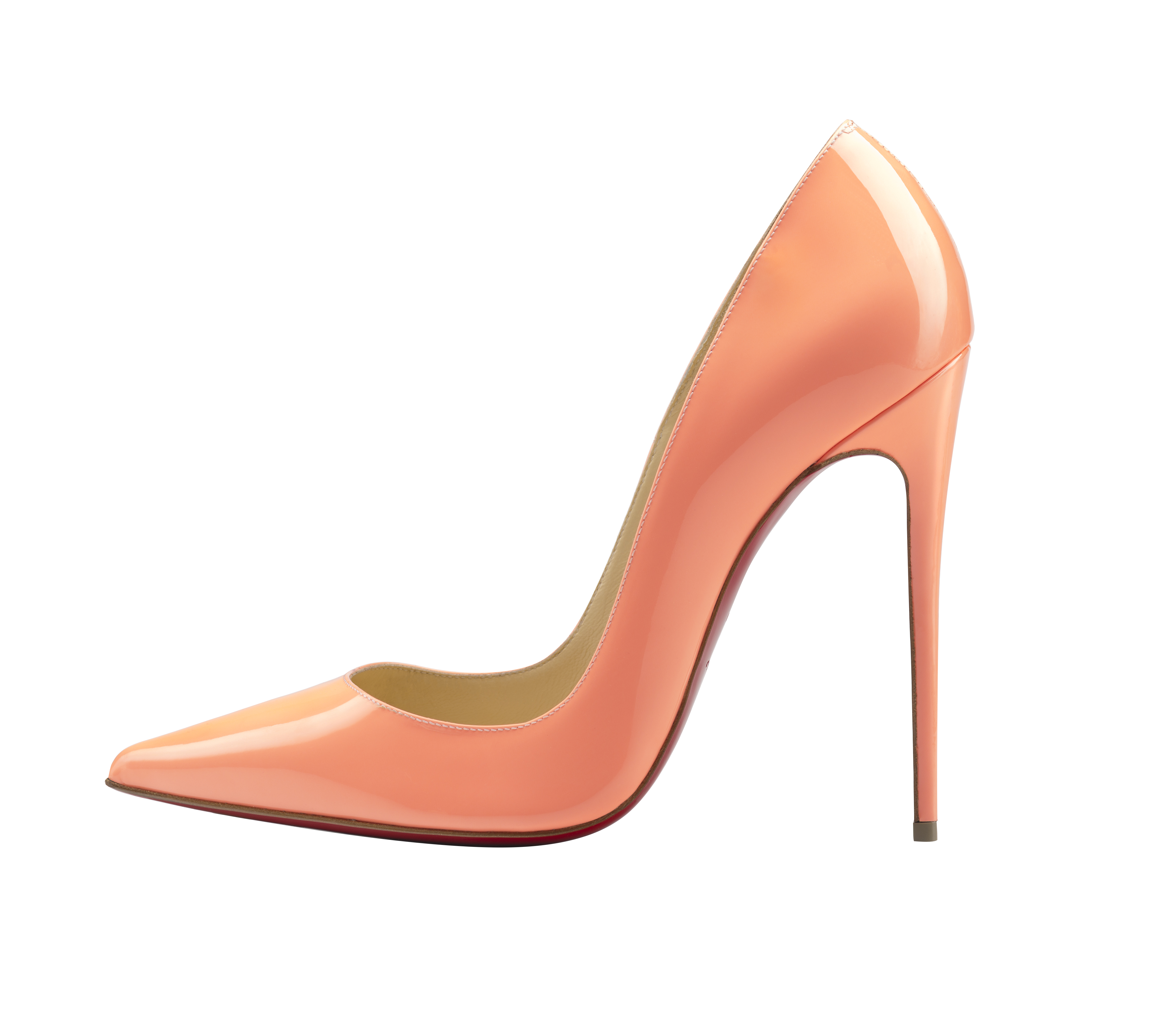 Christian Louboutin So Kate 120 Patent Flamingo.