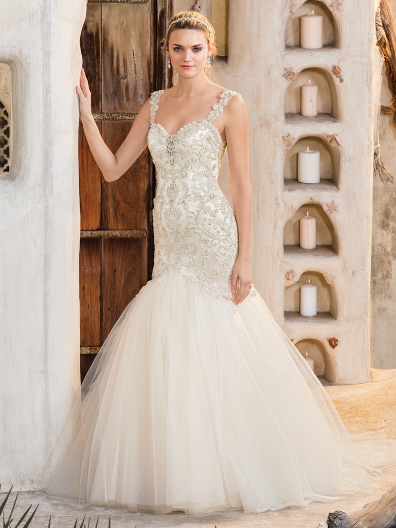 Style 2307 Cora. Credits: Casablanca Bridal