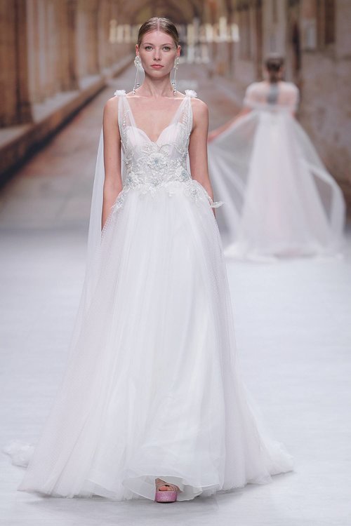 Inmaculada Garcia. Credits: Valmont Barcelona Bridal Fashion Week