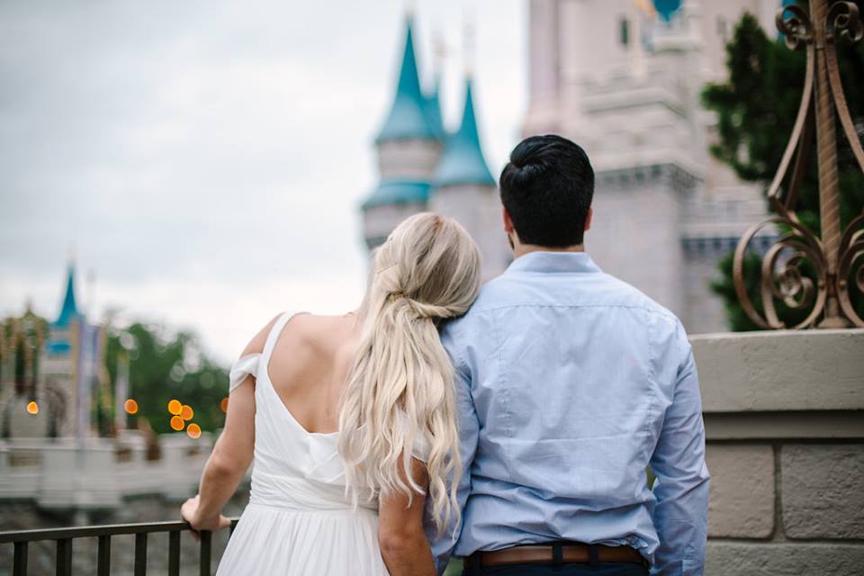 Foto via facebook @DisneyWeddings