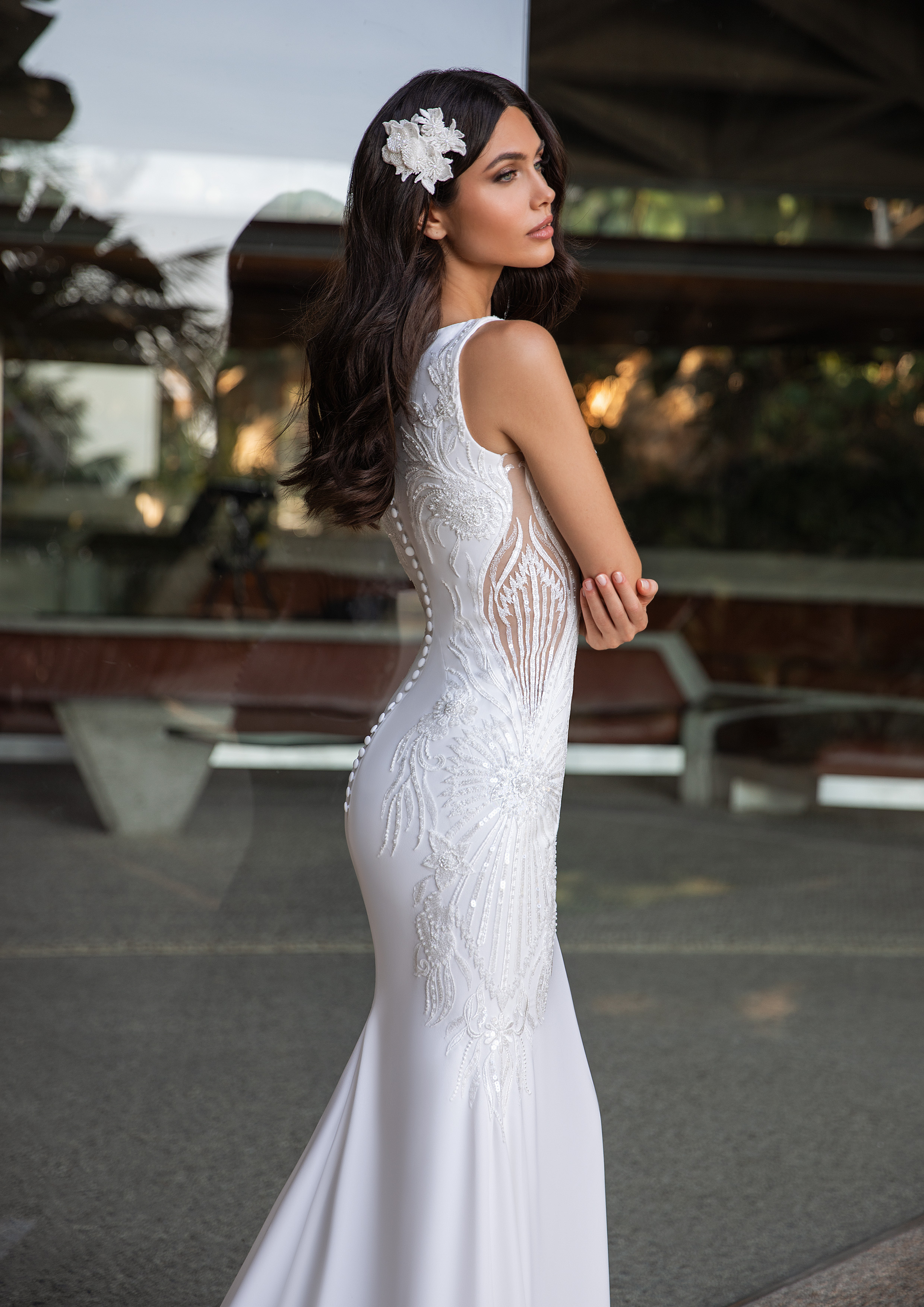 Vestido de noiva modelo Kelly da coleção Pronovias 2021 Cruise Collection